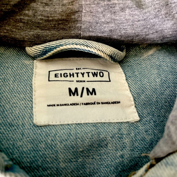 Garage Medium jean jacket with hood - Picture 2 of 3